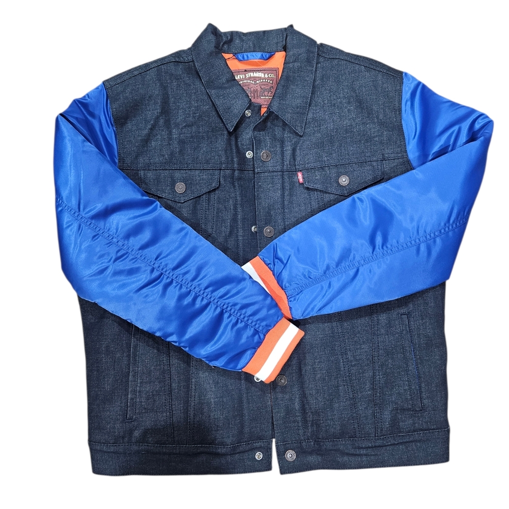 Levi's Men's Denver Broncos Dark Denim Jacket